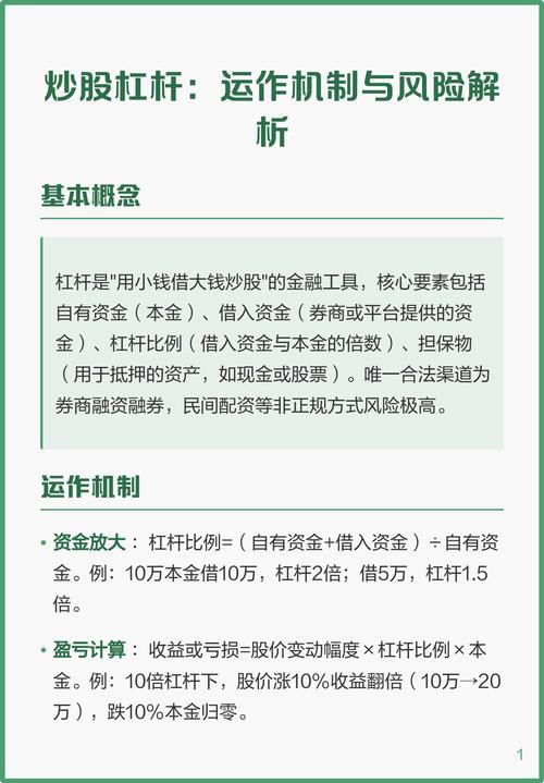 股票杠杆是什么？收益风险咋变？融资融券与配资全解析